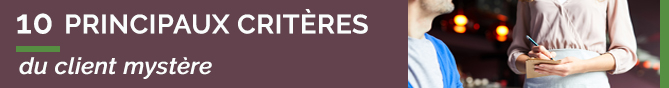 Client mystère au restaurant banner