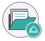 Icon data base attract customers restaurant newsletter