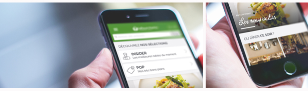 TheFork app fill tables restaurant