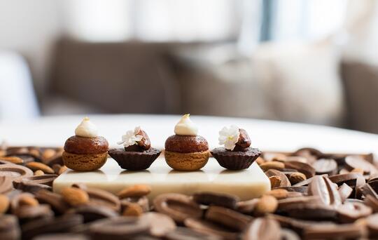 dessert chocolat noisette