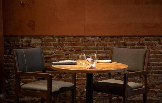 restaurangbord för två