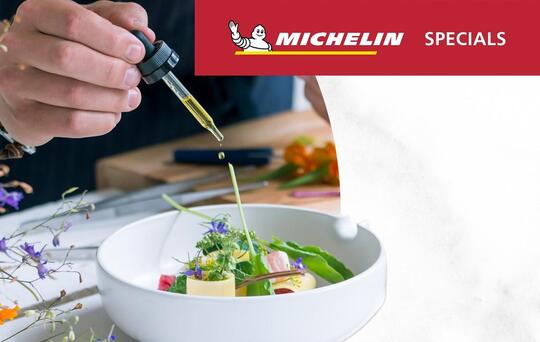 michelin specials restaurant dish