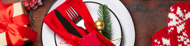 christmas decoration table