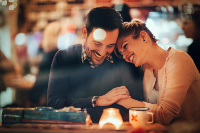 restaurant at a couple