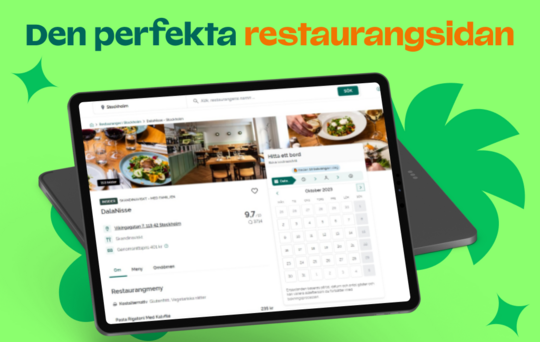 TheFork restaurangsidan